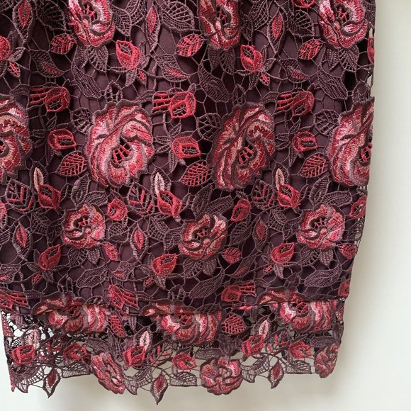 Phase Eight Occasion Midi Dress UK 18 Lace Overlay Wedding Guest Party New £169 - Picture 3 of 14